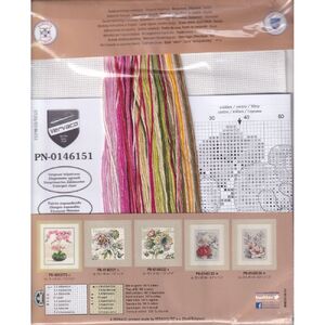 Vervaco LILAC ORCHID Counted Cross Stitch Kit PN-0146151