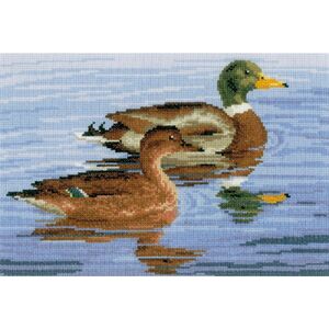 Vervaco FAMILY OF DUCKS Counted Cross Stitch Kit PN-0146589