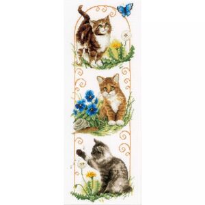Vervaco CATS EXPLORING Counted Cross Stitch Kit PN-0148160