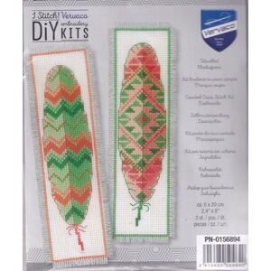 Vervaco FEATHERS Bookmarks Counted Cross Stitch Kit PN-0156894