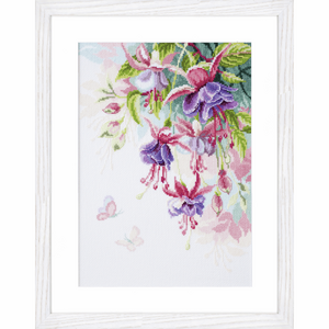 Vervaco FUCHSIAS Counted Cross Stitch Kit PN-0156978