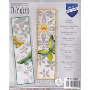 Vervaco BUTTERFLY Bookmarks Counted Cross Stitch Kit PN-0165133