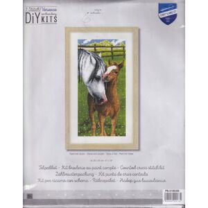 Vervaco HORSE & FOAL Counted Cross Stitch Kit PN-0165355