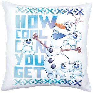 Vervaco DISNEY OLAF Cushion Cover Embroidery Kit PN-0166253