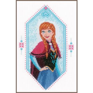 Vervaco DISNEY FROZEN ANNA Counted Cross Stitch Kit PN-167299