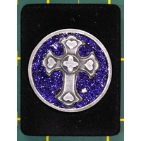 COMPANION COIN, WITH GOD... Pocket Token With Message, 34mm Diameter, Metal