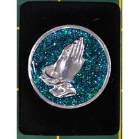 COMPANION COIN, SERENITY, With Message, Prayer or Reading, 34mm Diameter, Metal