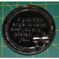 Lucky Coin, Guardian Angel, 35mm Diameter, A Beautiful Gift Idea