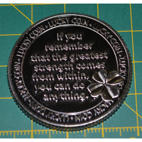 Lucky Coin, Good Luck, 35mm Diameter, A Beautiful Gift Idea
