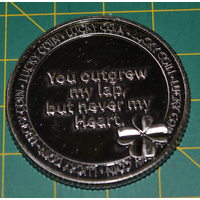 Lucky Coin, Son, 35mm Diameter, A Beautiful Gift Idea