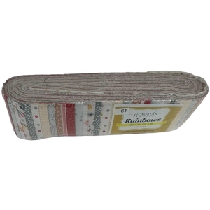 Rainbows 40 x 2 1/2" Strips 44" Long by Victorian Textiles (#61)