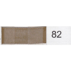 Uni-Ribbon Double Sided Satin Ribbon, 6mm, 82 ANTIQUE GOLD, Per Metre