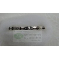 Rosary Ring 18mm (internal), Silver Tone Metal