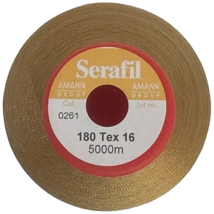 Serafil Fine No.180 (120/2) Colour 0261 SISAL 5000m Thread