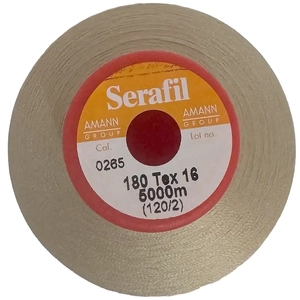 Serafil Fine No.180 (120/2) Colour 0265 IVORY 5000m Thread