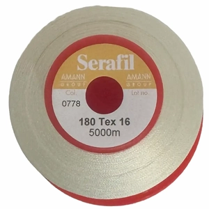 Serafil Fine No.180 (120/2) Colour 0778 MUSLIN 5000m Thread