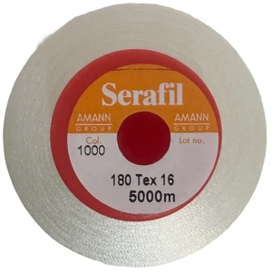 Serafil Fine No.180 (120/2) Colour 1000 EGGSHELL 5000m Thread