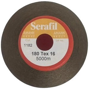 Serafil Fine No.180 (120/2) Colour 1182 PINE BARK 5000m Thread
