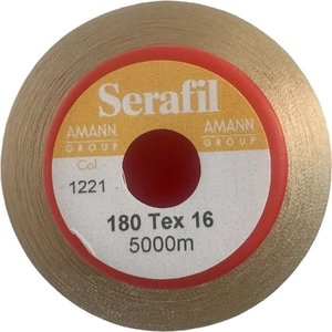 Serafil Fine No.180 (120/2) Colour 1221 TAN 5000m Thread