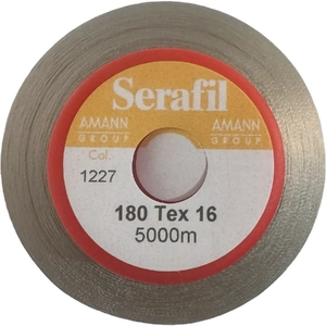 Serafil Fine No.180 (120/2) Colour 1227 GREY BROWN 5000m Thread