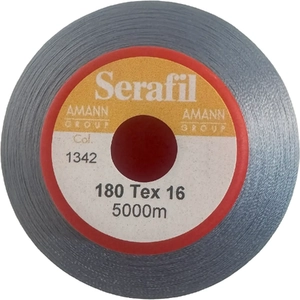 Serafil Fine No.180 (120/2) Colour 1342 BLUE SPEEDWELL 5000m Thread