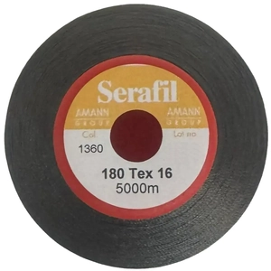 Serafil Fine No.180 (120/2) Colour 1360 WHALE 5000m Thread