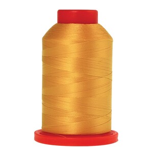 Golden Yellow #0118, SERAFIL No.20 Thread 2500m by Amann
