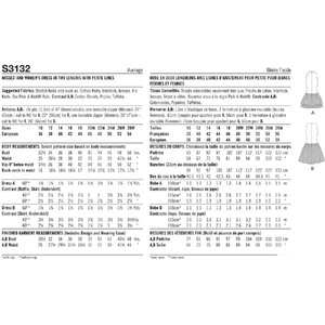 Misses’ & Women’s Dress, Two Lengths w Petite Lines Simplicity Sewing Pattern 3132AA