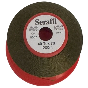 SERAFIL No.40, Colour 0667 1200m Industrial Thread