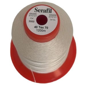 SERAFIL No.40, Colour 3000, 1200m Industrial Thread