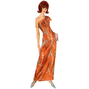 Misses’ Dress in Two Lengths, Sizes 16-18-20-22-24 Simplicity Sewing Pattern 9916U5