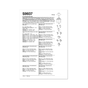 Hat, Tote Bag and Zipper Cases, Simplicity Sewing Pattern 9937