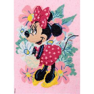 Disney MINNIE FOLIAGE 25x35cm No Count Cross Stitch Kit