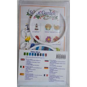 Stitch Garden Mini Counted Cross Stitch Kit, Butterfly & Dragonfly