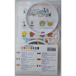 Stitch Garden Mini Counted Cross Stitch Kit, Kitty Cat & Puppy Dog