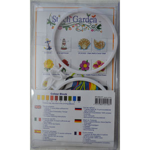 Stitch Garden Mini Counted Cross Stitch Kit, Ballet Tutu & Ballet Shoes