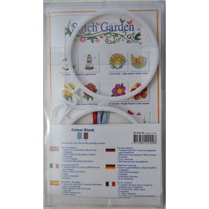Stitch Garden Mini Counted Cross Stitch Kit, Amish Pattern & Snow-Flake