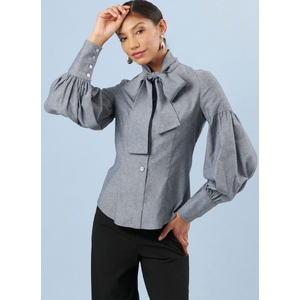 Simplicity Sewing Pattern S3032 Misses’ Blouses, K5 Sizes 8-16