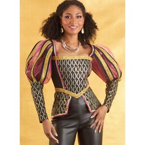 Simplicity Sewing Pattern S9627h5 Misses’ Costume Tops size 4-14