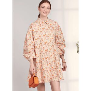 Simplicity Sewing Pattern 9641d5 Misses’ Button Down Dress sizes 4-12