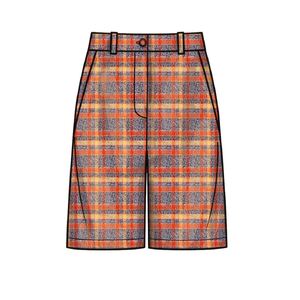 Simplicity Sewing Pattern S9647 Misses' Trousers and Shorts R5 Sizes 14 to 22