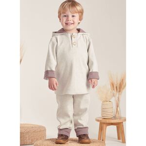 Simplicity Sewing Pattern S9652 Toddlers' Tops and Trousers Sizes 1/2 to 4