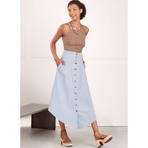 Simplicity Sewing Pattern S9710(K5) Misses’ Skirts Sizes 8-16