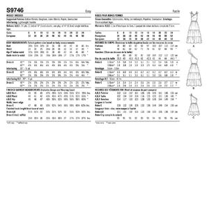 Simplicity Sewing Pattern S9746H5 Misses' Dresses Sizes 6-14