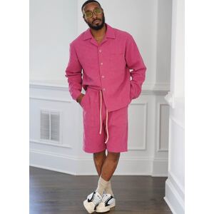 Simplicity Sewing Pattern S9758AA Men's Shirts & Shorts Sizes 34-42