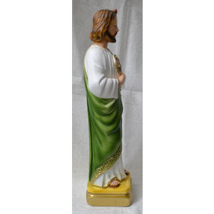 SAINT JUDE Plaster Statue, 30cm (12") High, New, Sturdy Solid Based Statue