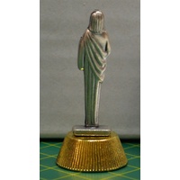 SACRED HEART of JESUS Magnetic Statuette 50mm High 23mm Base, Metal, Made In Italy