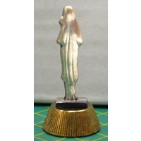 MOTHER & CHILD Magnetic Statuette 50mm High 23mm Base, Metal, Quality Made In Italy