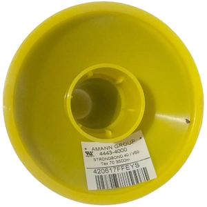 Amann Strongbond 40, #4000 Black, Bonded Nylon Thread, 3500m Cone