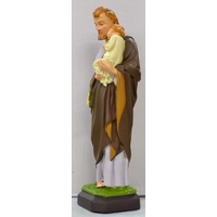 ST JOSEPH Indoor / Outdoor Polyvinyl Statue 30cm, Virtually Unbreakable